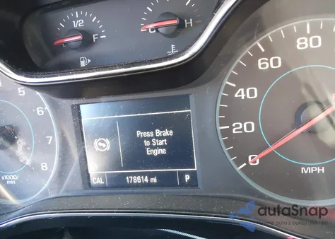 2016 Chevrolet Cruze Lt Auto z USA, uszkodzony, nr VIN 1G1BE5SMXG7275702